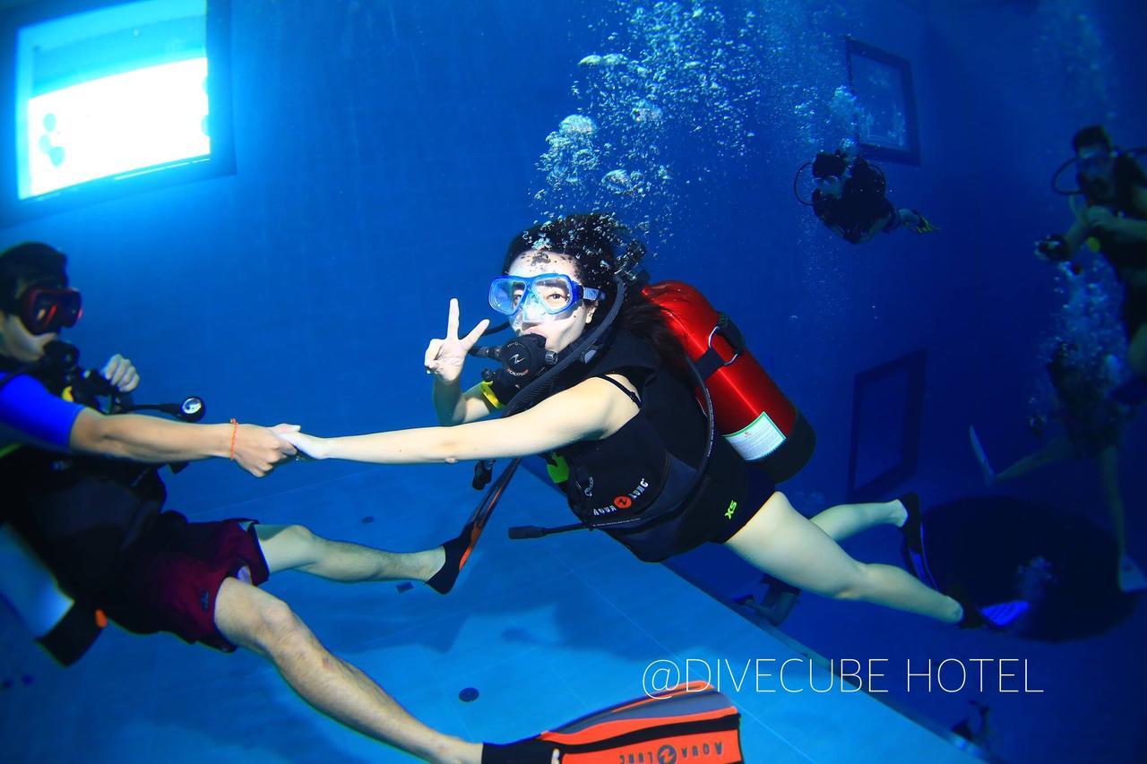 טאיצ'ונג Divecube Hotel מראה חיצוני תמונה