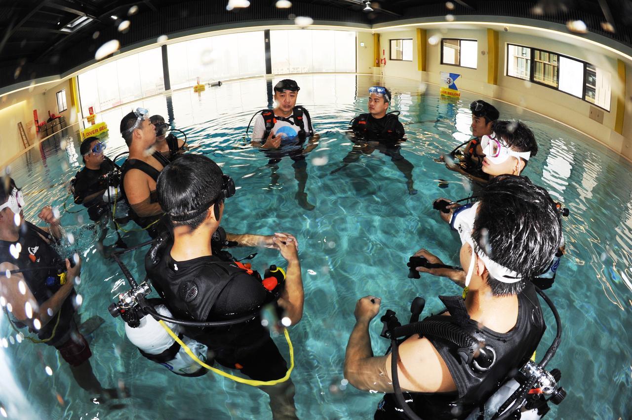 טאיצ'ונג Divecube Hotel מראה חיצוני תמונה
