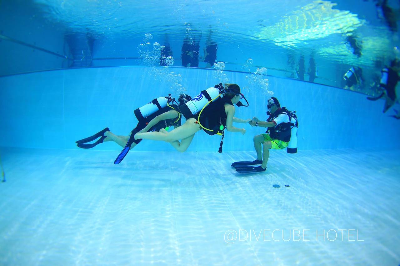 טאיצ'ונג Divecube Hotel מראה חיצוני תמונה