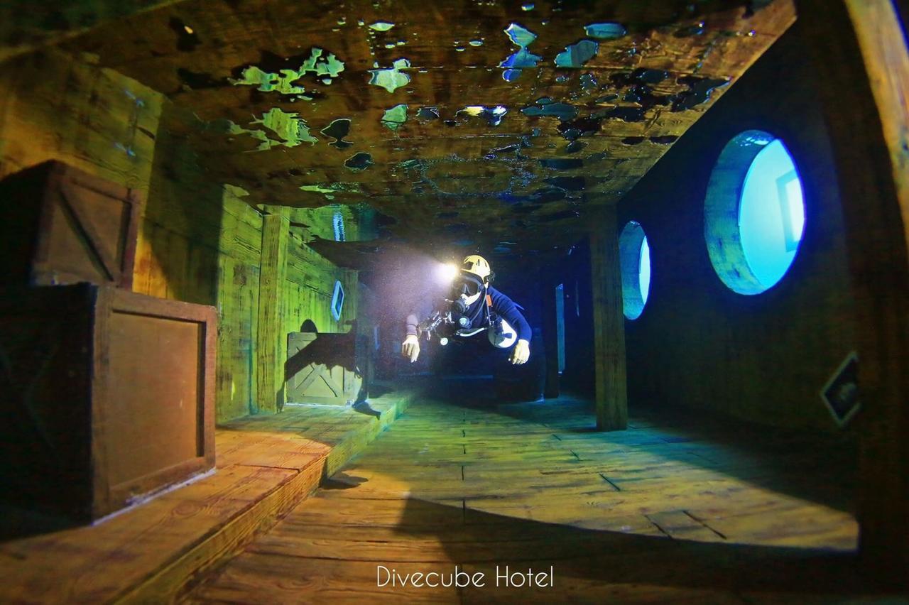 טאיצ'ונג Divecube Hotel מראה חיצוני תמונה